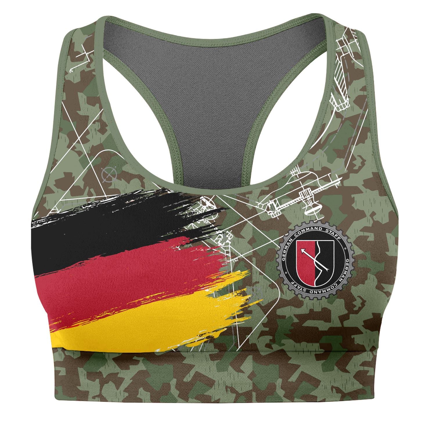 91ST INFANTRY WOMEN SPORTS BRA