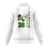 AUDUBON BASKETBALL SEMI SUB HOODIE - WHITE
