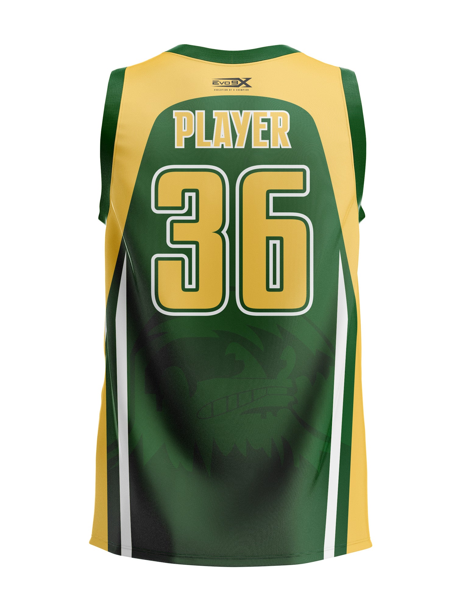 AUDUBON BASKETBALL JERSEY - GREEN (OPTIONAL)