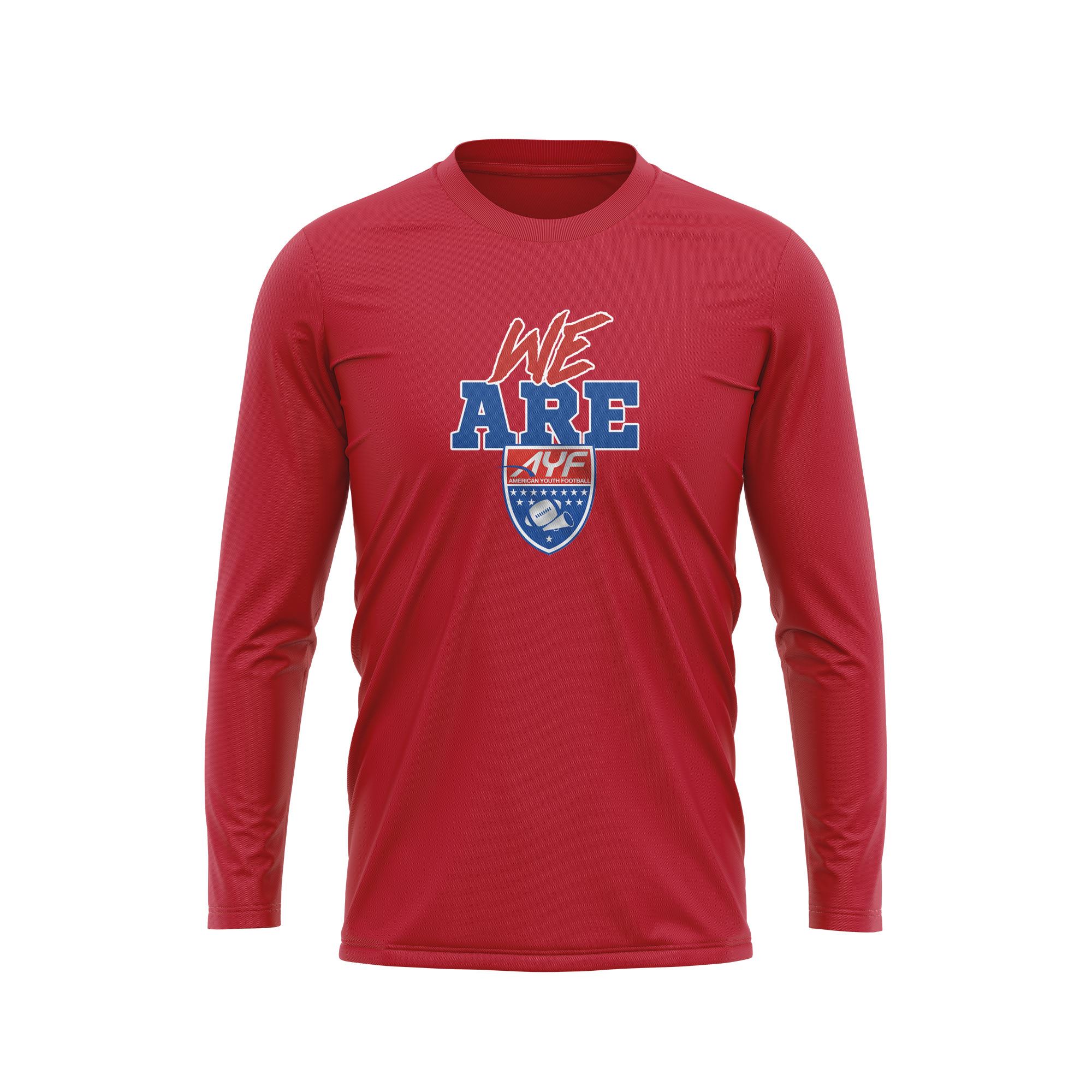 AYC Full Dye Sublimated Long Sleeve Crew Neck