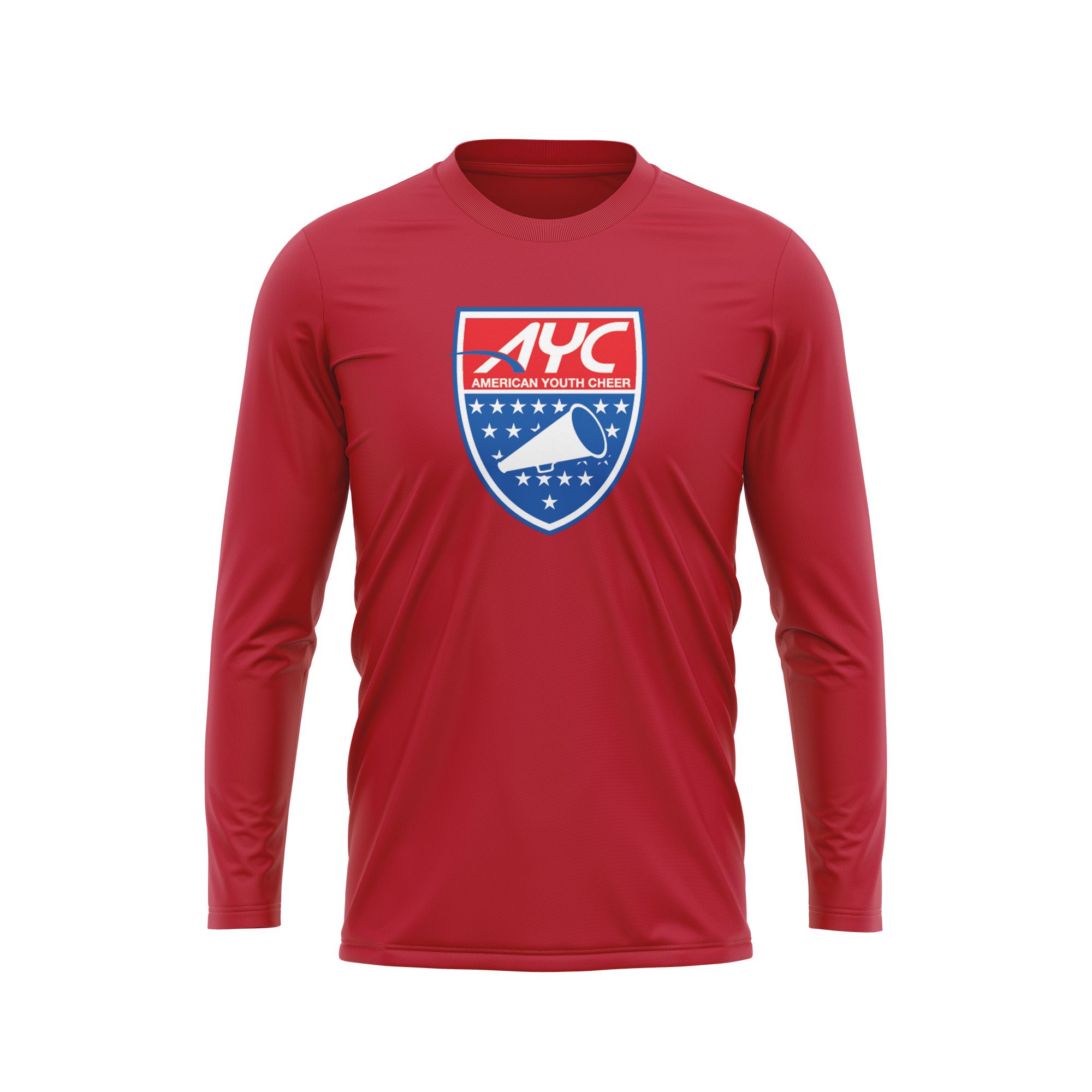 AYC Full Dye Sublimated Long Sleeve Crew Neck