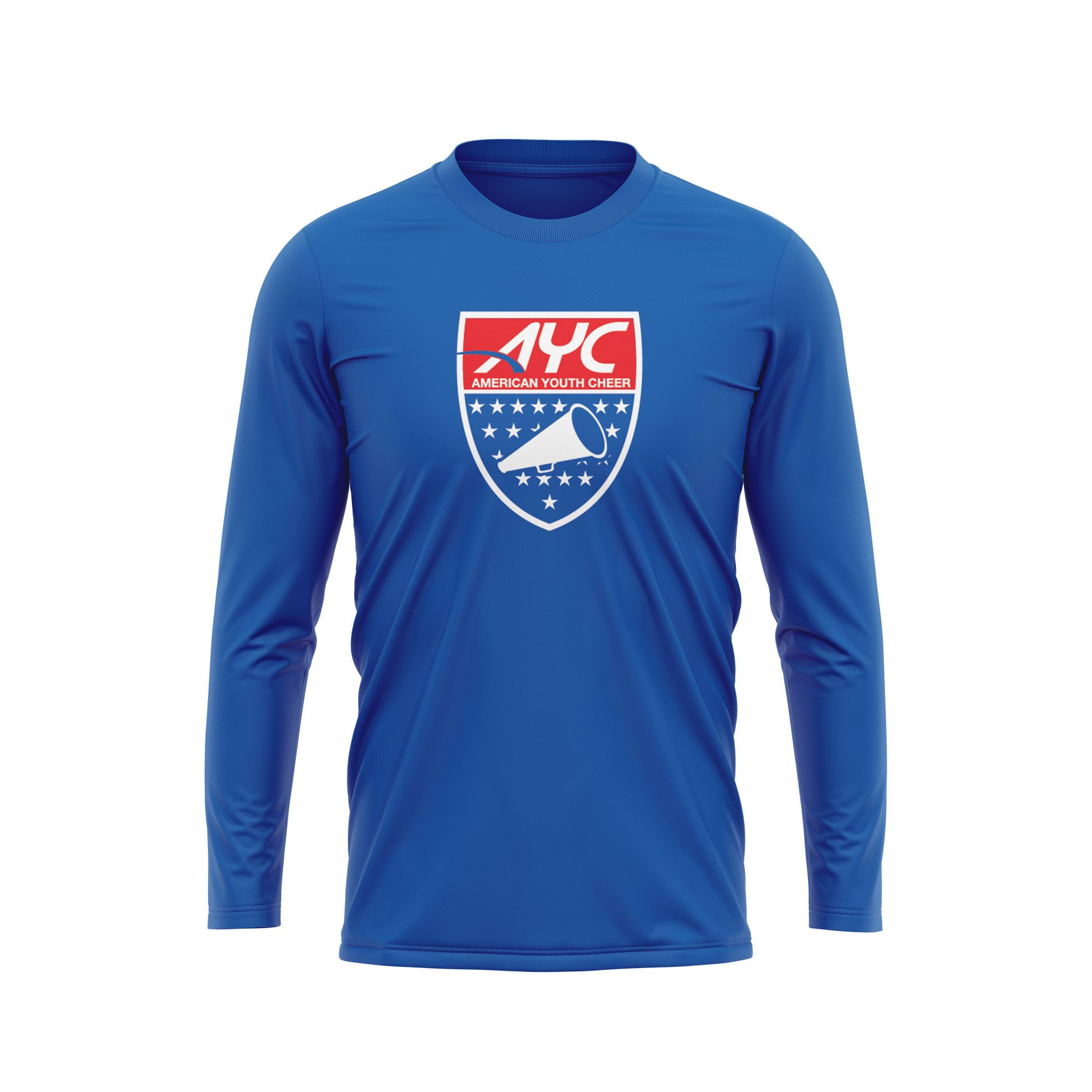 AYC Full Dye Sublimated Long Sleeve Crew Neck