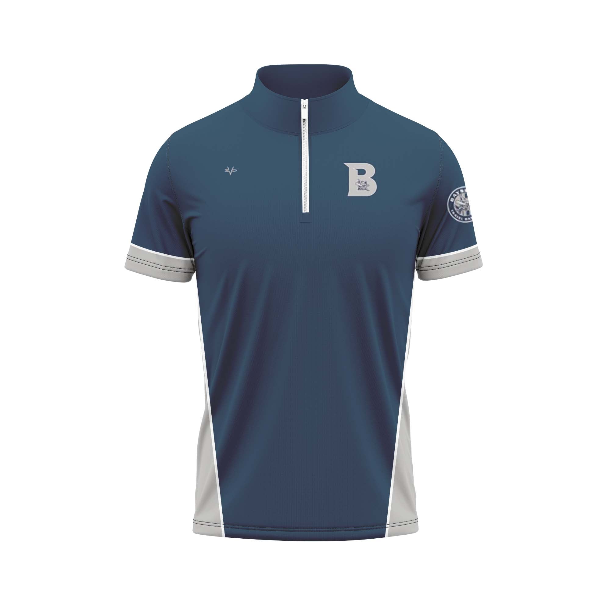 BAYSHORE SHARKS 9U Sublimated Quarter Zip Pullover