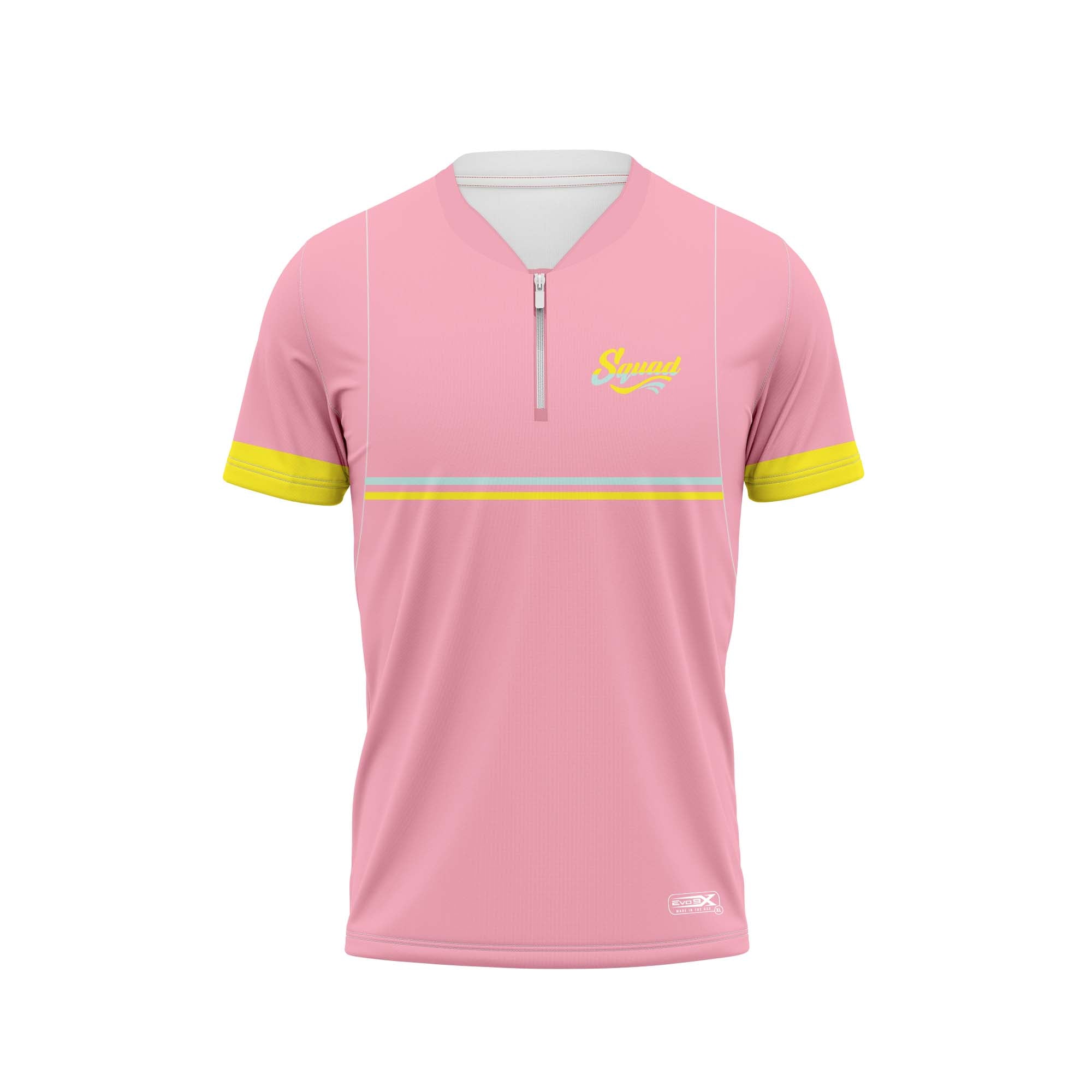 BOMB SQUAD PINK SHORT SLEEVE BATTING JACKET