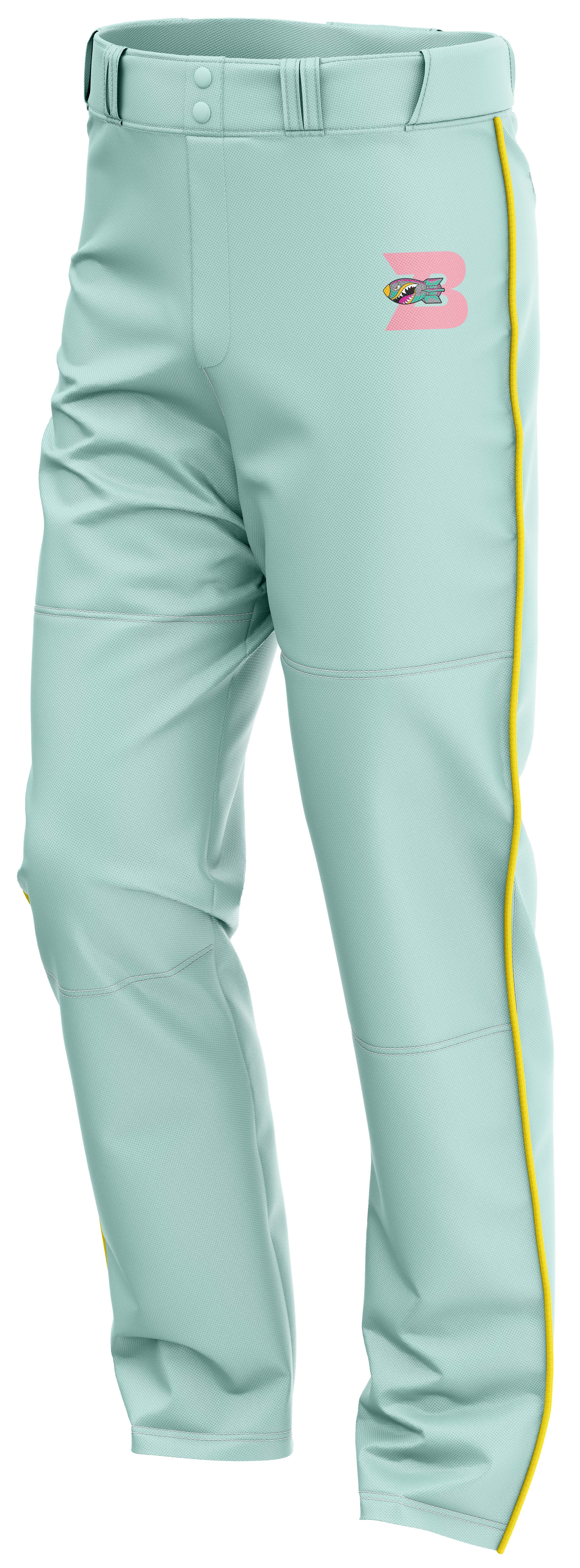 BOMB SQUAD BASEBALL MINT STRAIGHT LEG  PANT