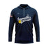 BLUE BOMBERS LIGHTWEIGHT HOODIE NAVY