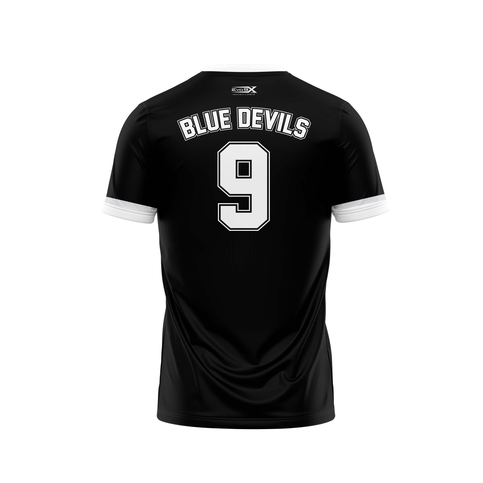 BLUE DEVILS SS CREW NECK BLACK