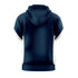 DINGERS BOMB SQUAD SS KANGAROO HOODIE - NAVY/WHITE