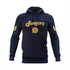 DINGERS BOMB SQUAD LS KANGAROO HOODIE - NAVY
