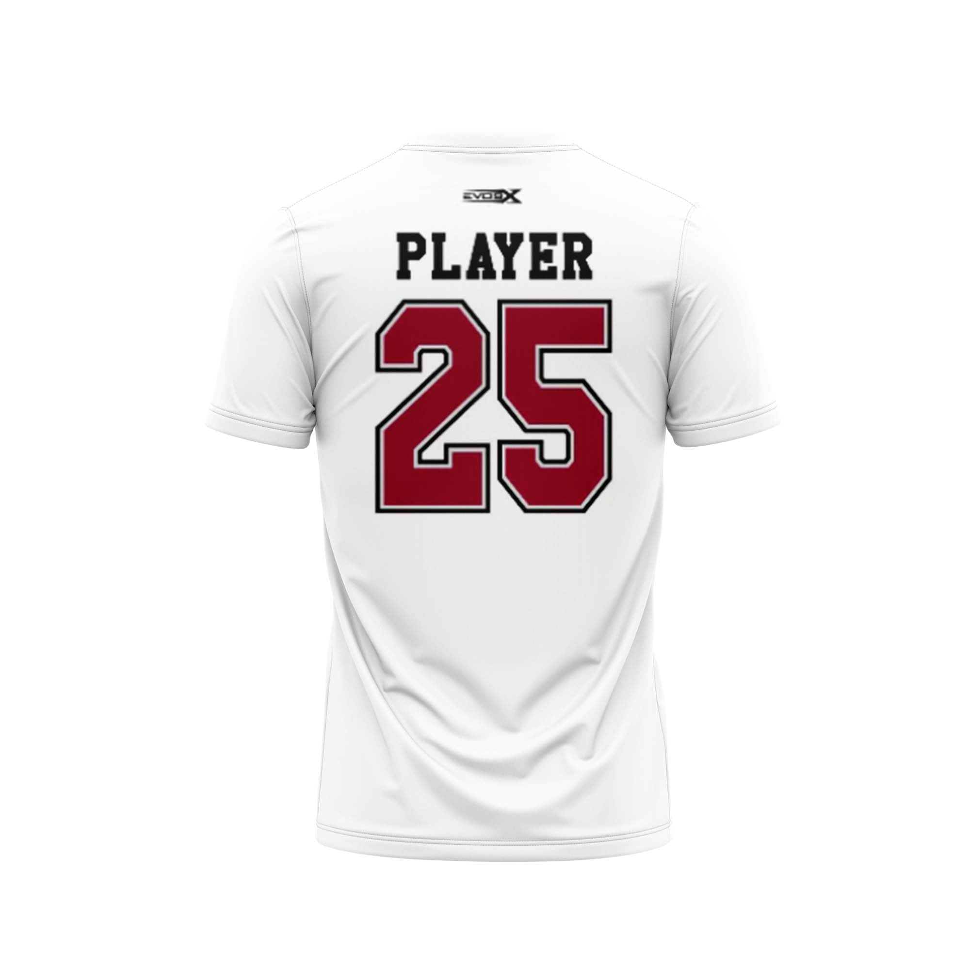 BOUND BROOK Football Semi Sublimated Shirt White