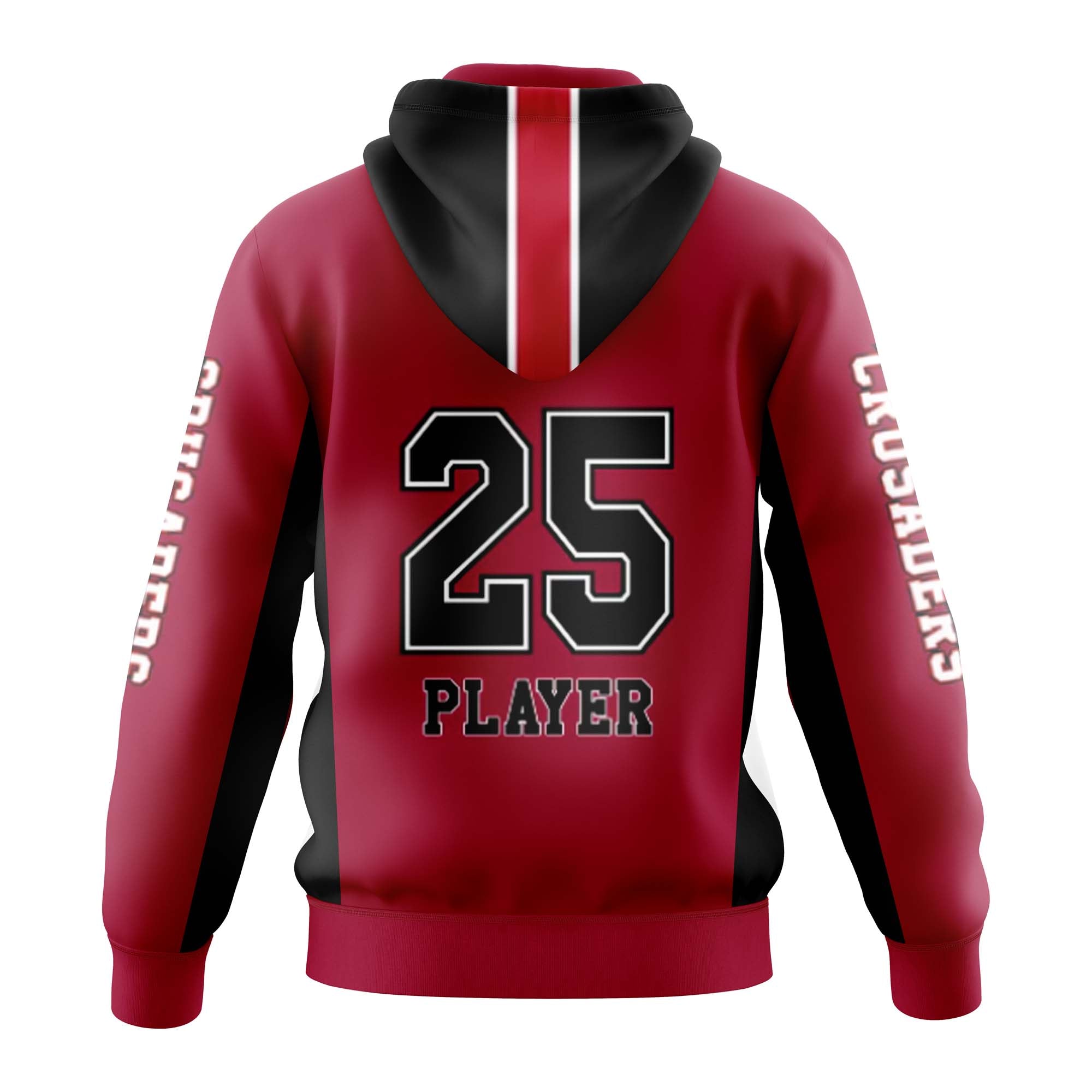 BOUND BROOK Football Sublimated Hoodie