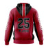 BOUND BROOK Football Sublimated Hoodie