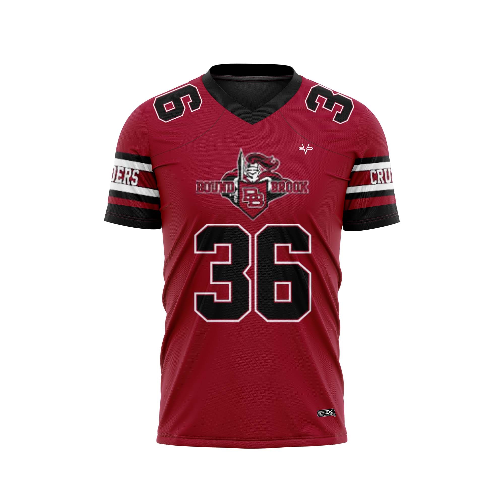 BOUND BROOK Sublimated Football Fan Jersey