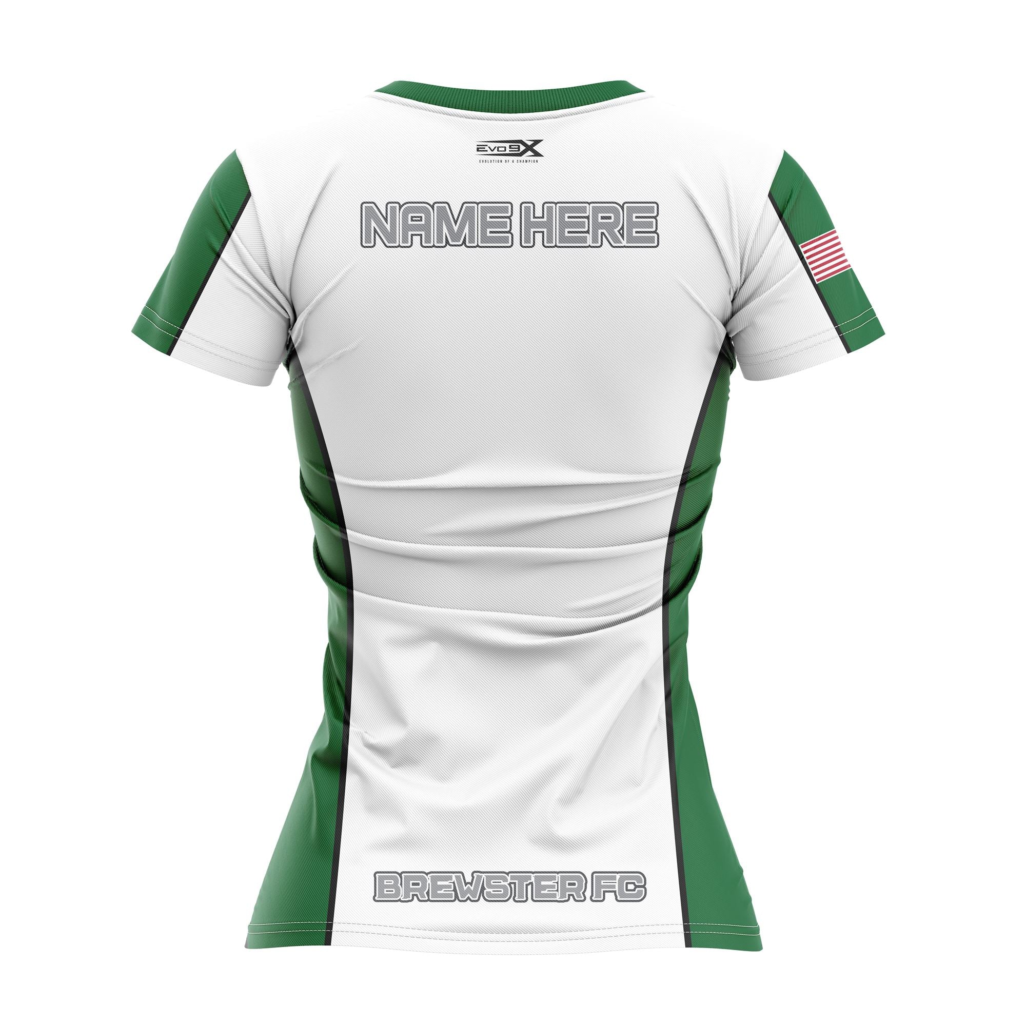 BREWSTER F.C. WOMEN CREWNECK SS - WHITE