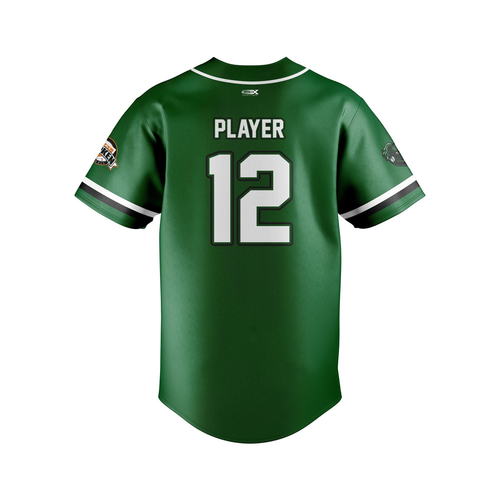 Knights - SS Full Button Jersey - Green