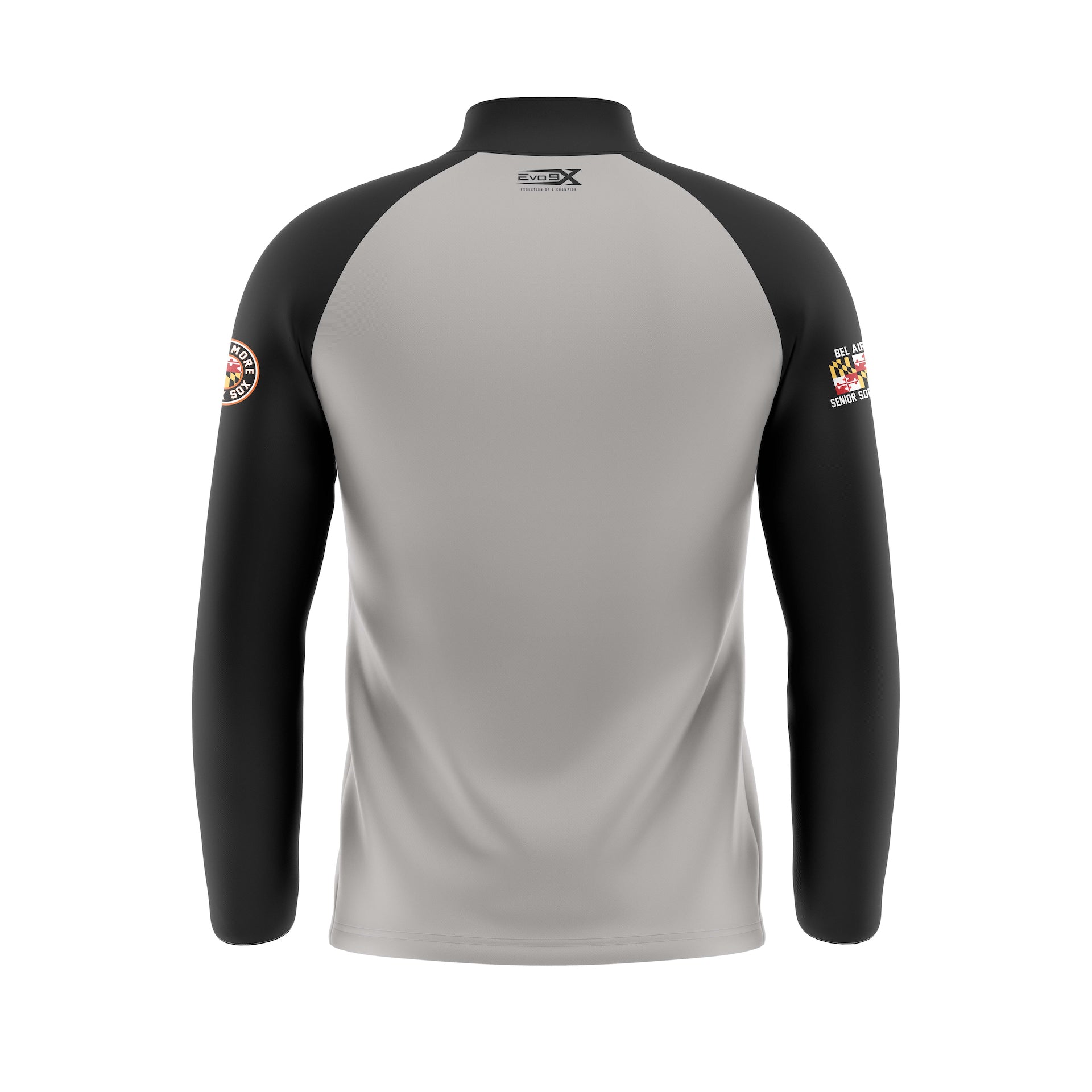 Black sox LS 1/4 zip