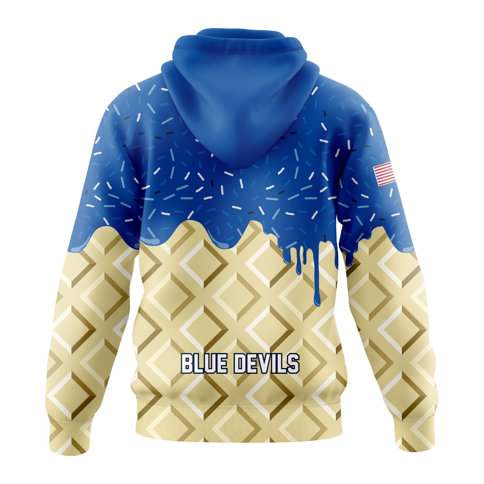 BLUE DEVILS ICE CREAM HOODIE