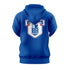 Bombers Baseball Short Sleeves Hoodie Royal