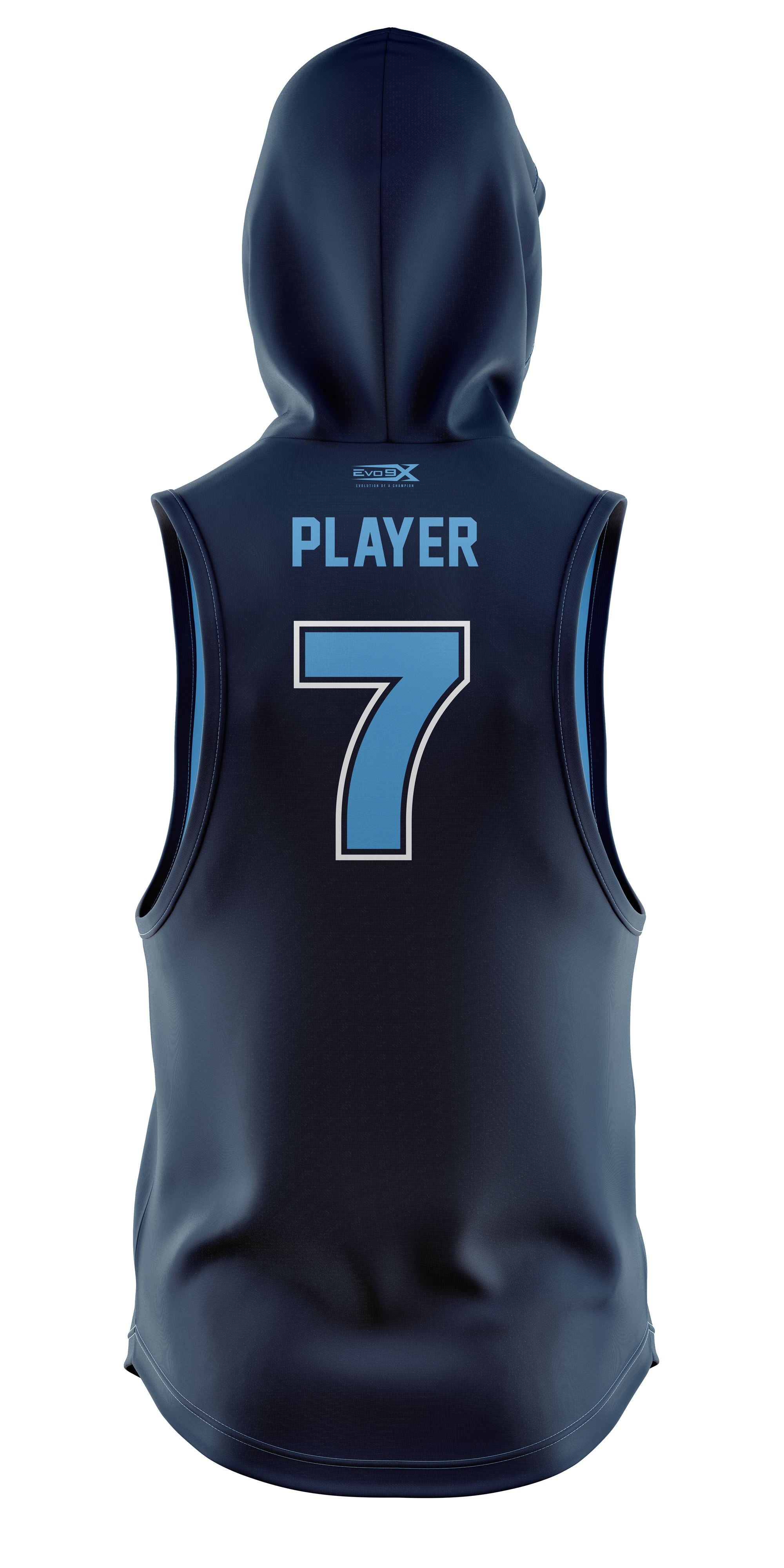 BOMBERS BASEBALL LT WEIGHT SLEEVELESS HOODIE