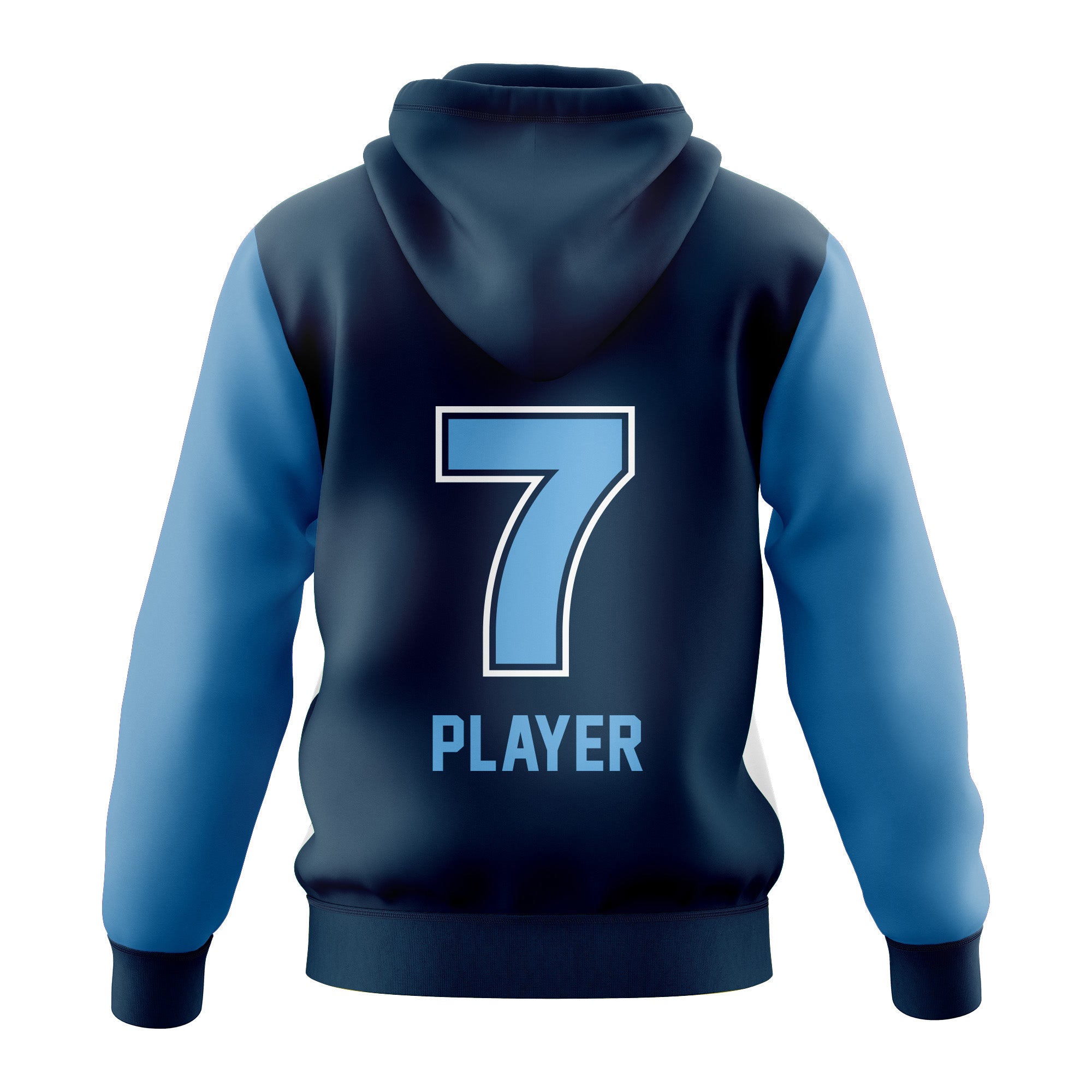 BOMBERS BASEBALL PULLOVER HOODIE BLUE