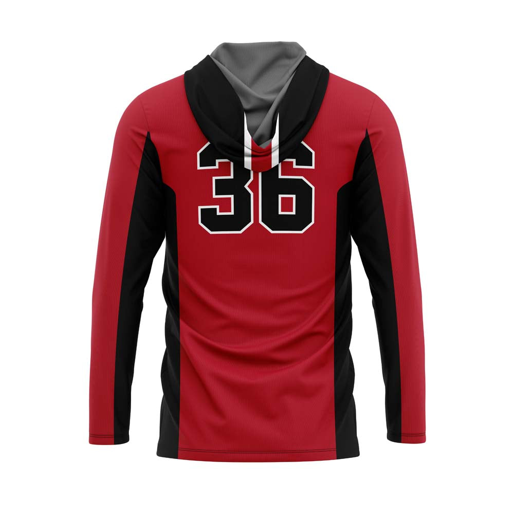 BOUND BROOK REC Sublimated Lightweight T-Shirt Hoodie