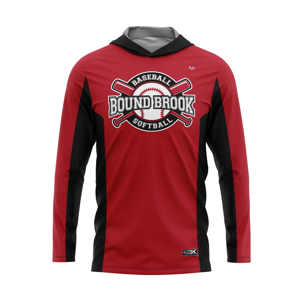 BOUND BROOK REC Sublimated Lightweight T-Shirt Hoodie