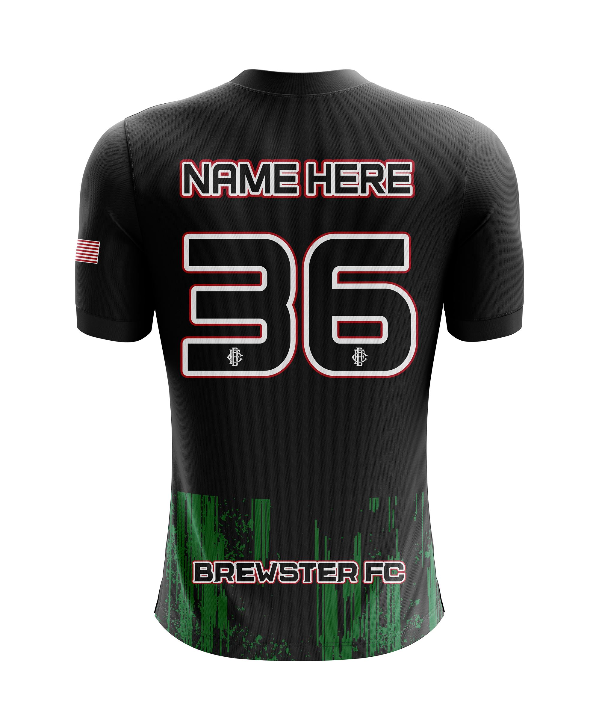 BREWSTER F.C. VENOM CREWNECK SS - BLACK