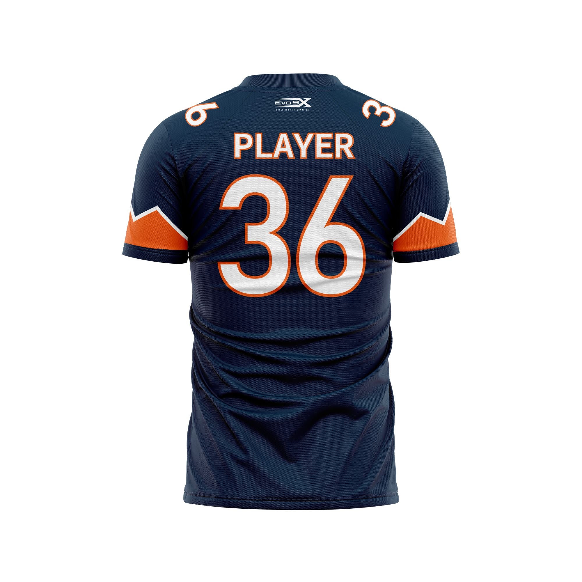 FORSYTH COUNTY BRONCOS Football Fan Jersey (CUSTOMIZABLE)