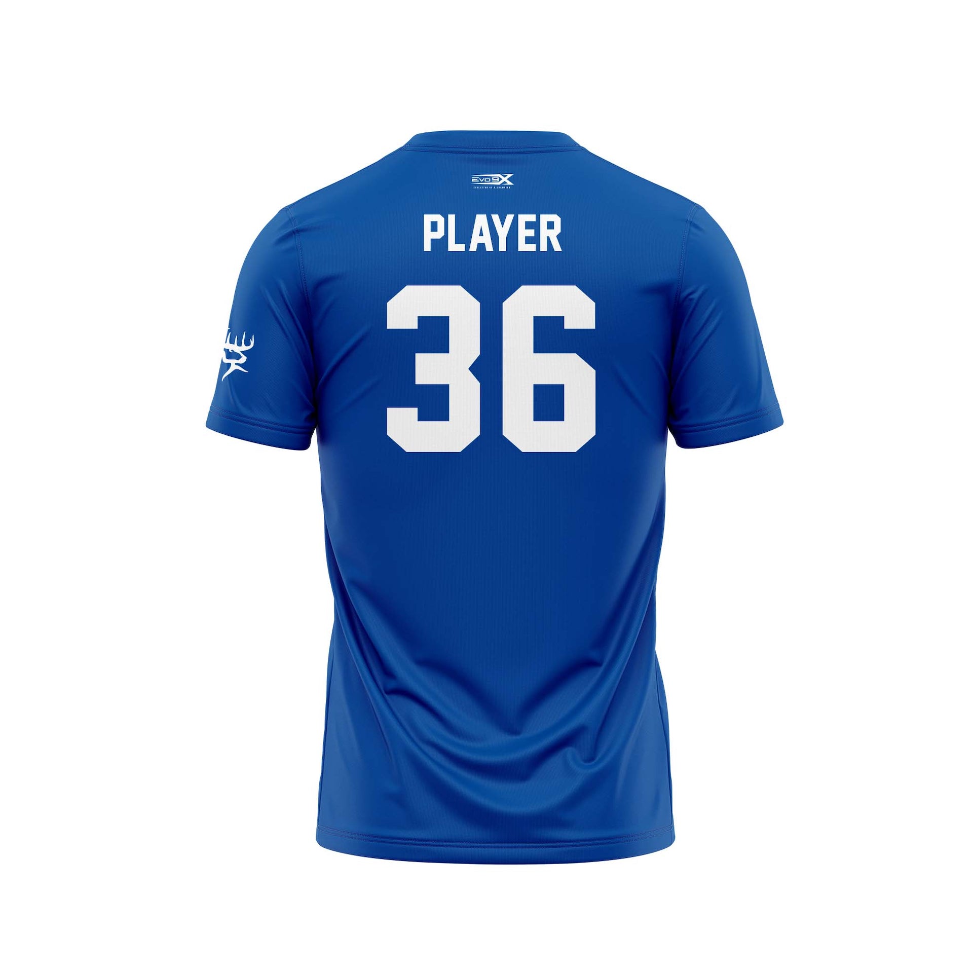 BUCKS BASEBALL ROYAL BLUE CREW NECK JERSEY