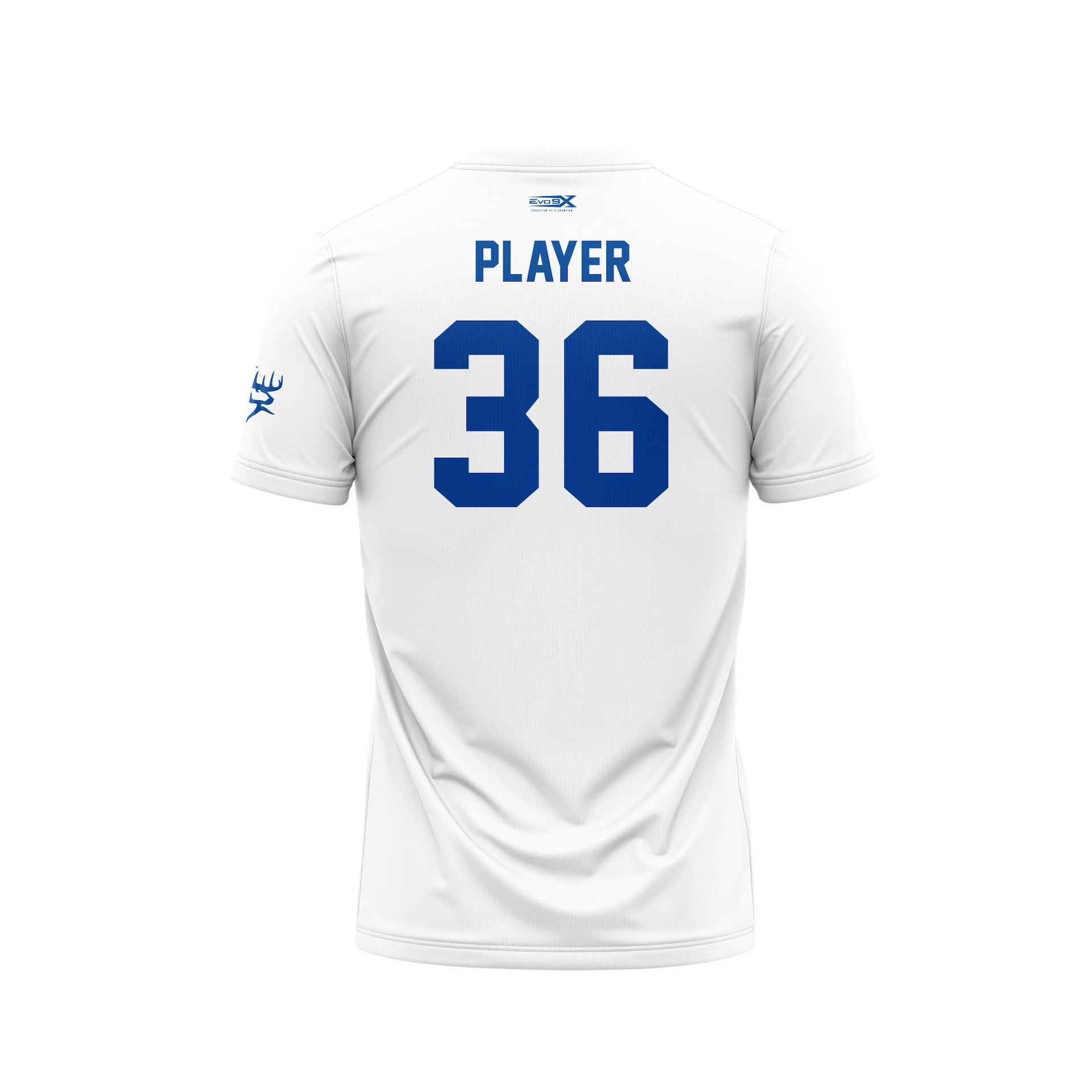 BUCKS BASEBALL WHITE CREW NECK JERSEY