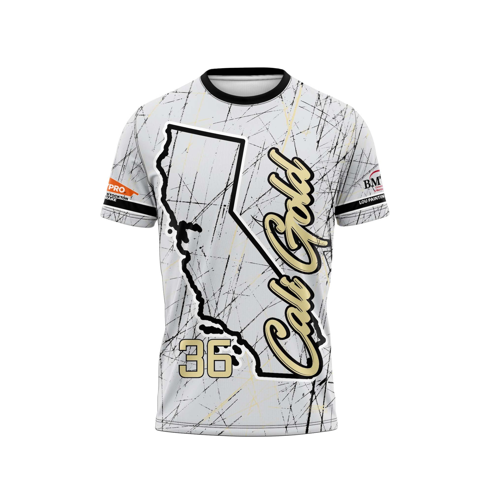 CALI GOLD STATE CREW NECK JERSEY