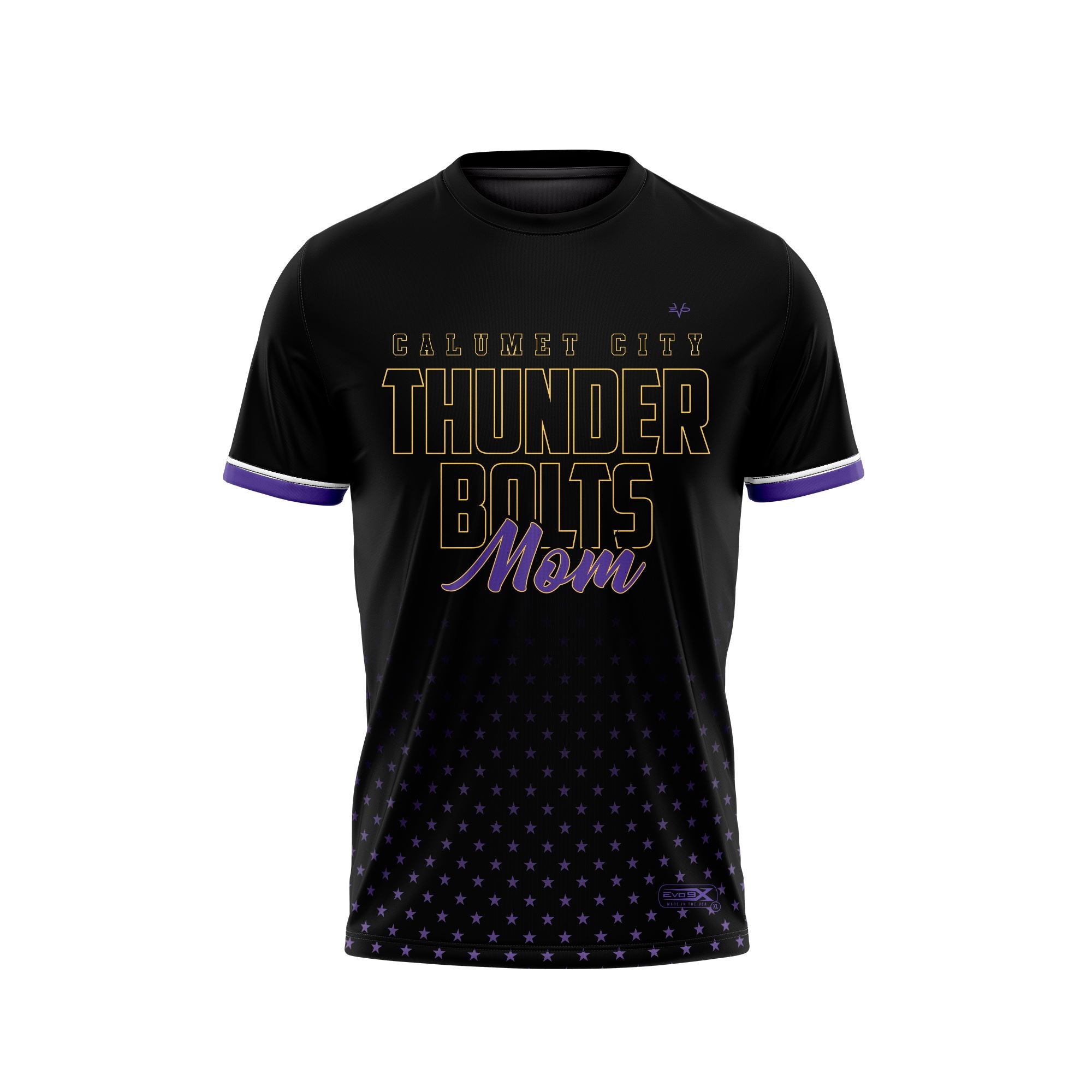 CALUMET CITY THUNDERBOLTS "MOM" CREWNECK SS