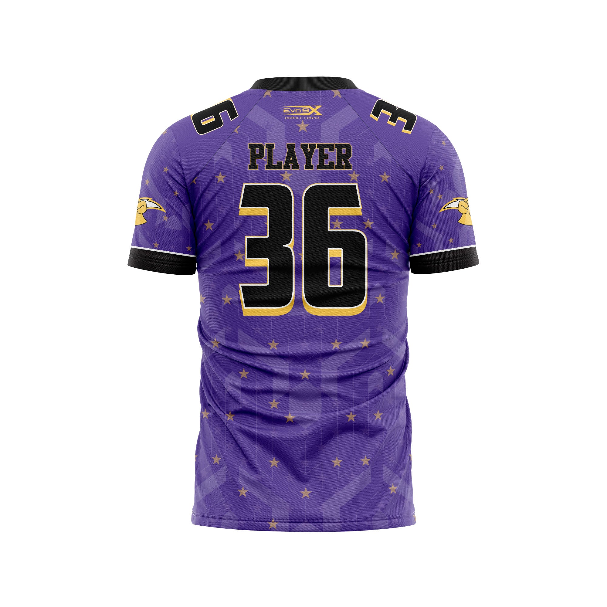 CALUMET CITY THUNDERBOLTS FAN JERSEY - PURPLE
