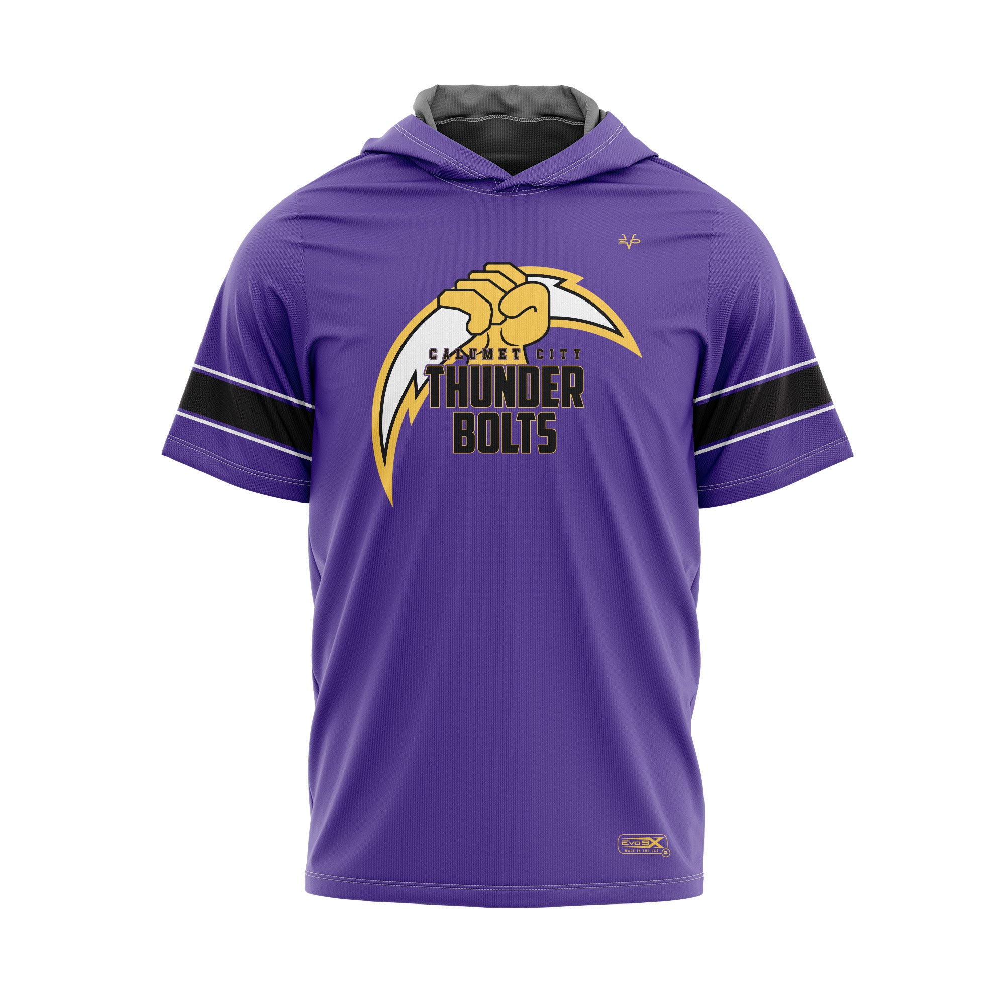 CALUMET CITY THUNDERBOLTS LT WEIGHT HOODIE SS