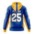 CENTRAL MASS ALL STARS Sublimated Football Medium-weight Hoodie