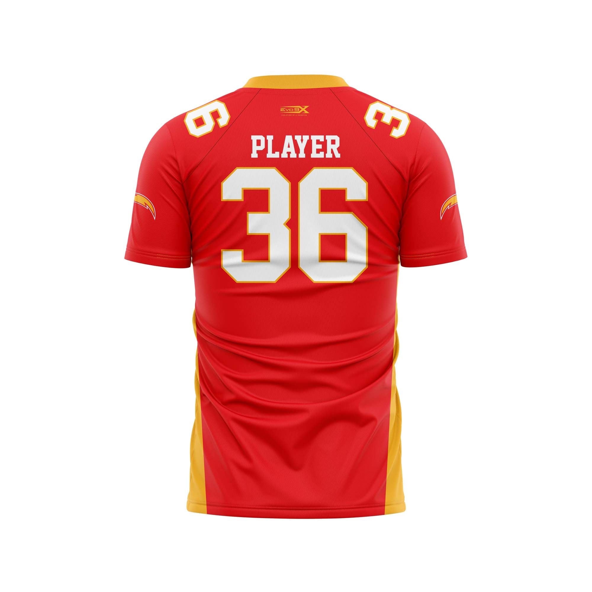 CHARGERS FAN JERSEY - RED