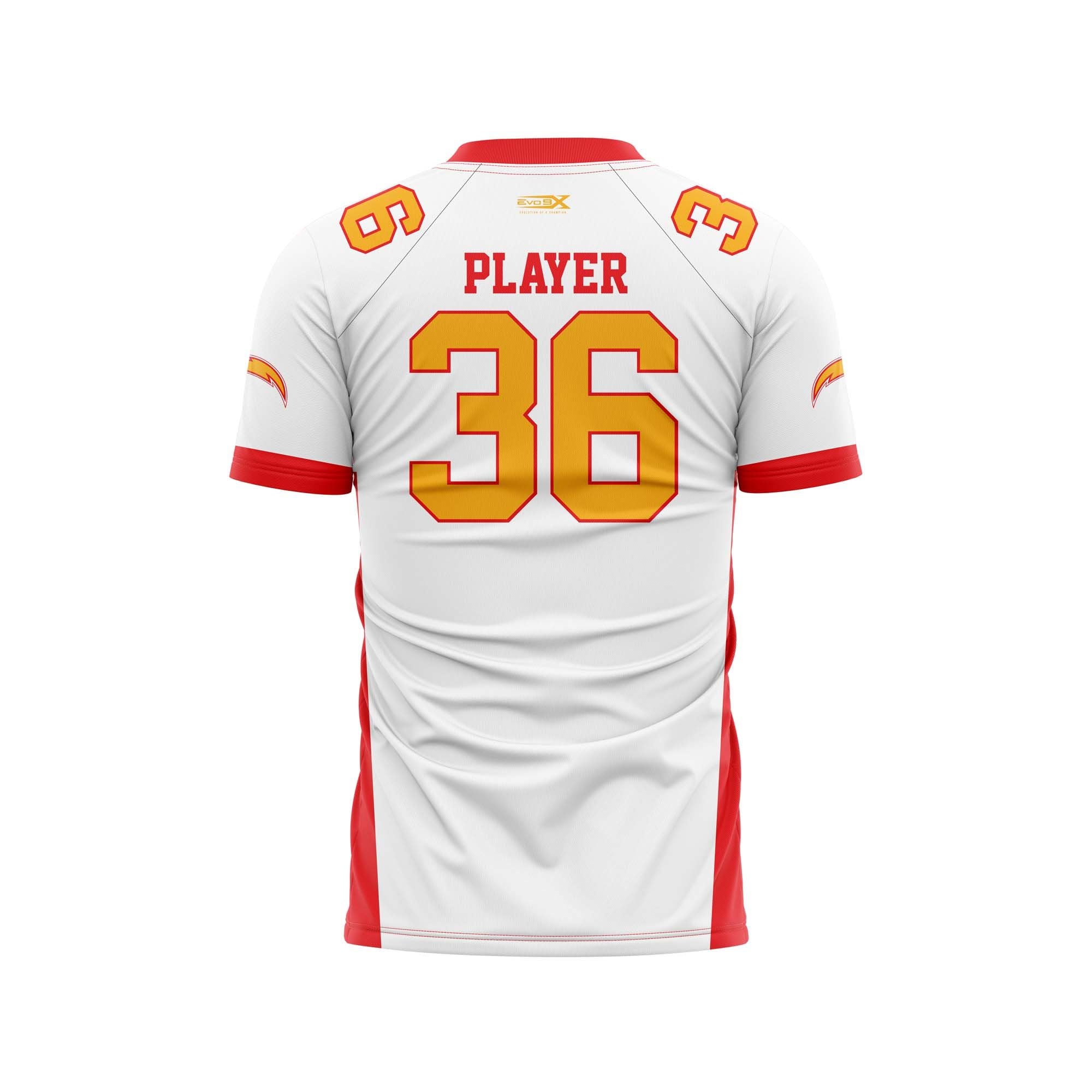 CHARGERS FAN JERSEY - WHITE