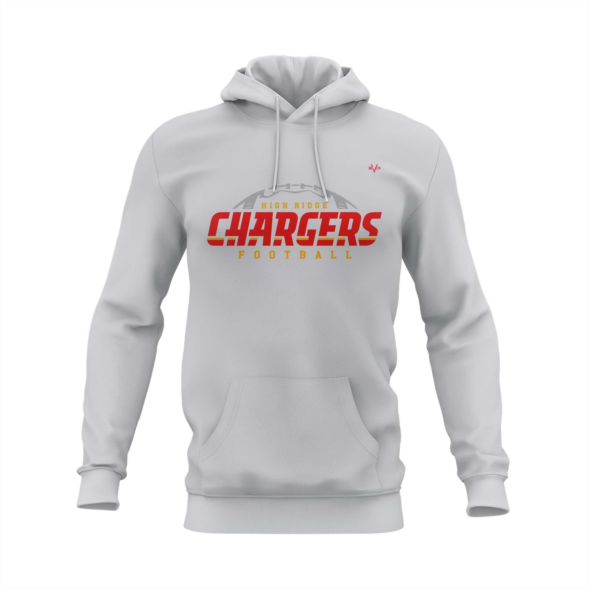 CHARGERS SEMI SUB HOODIE - SILVER