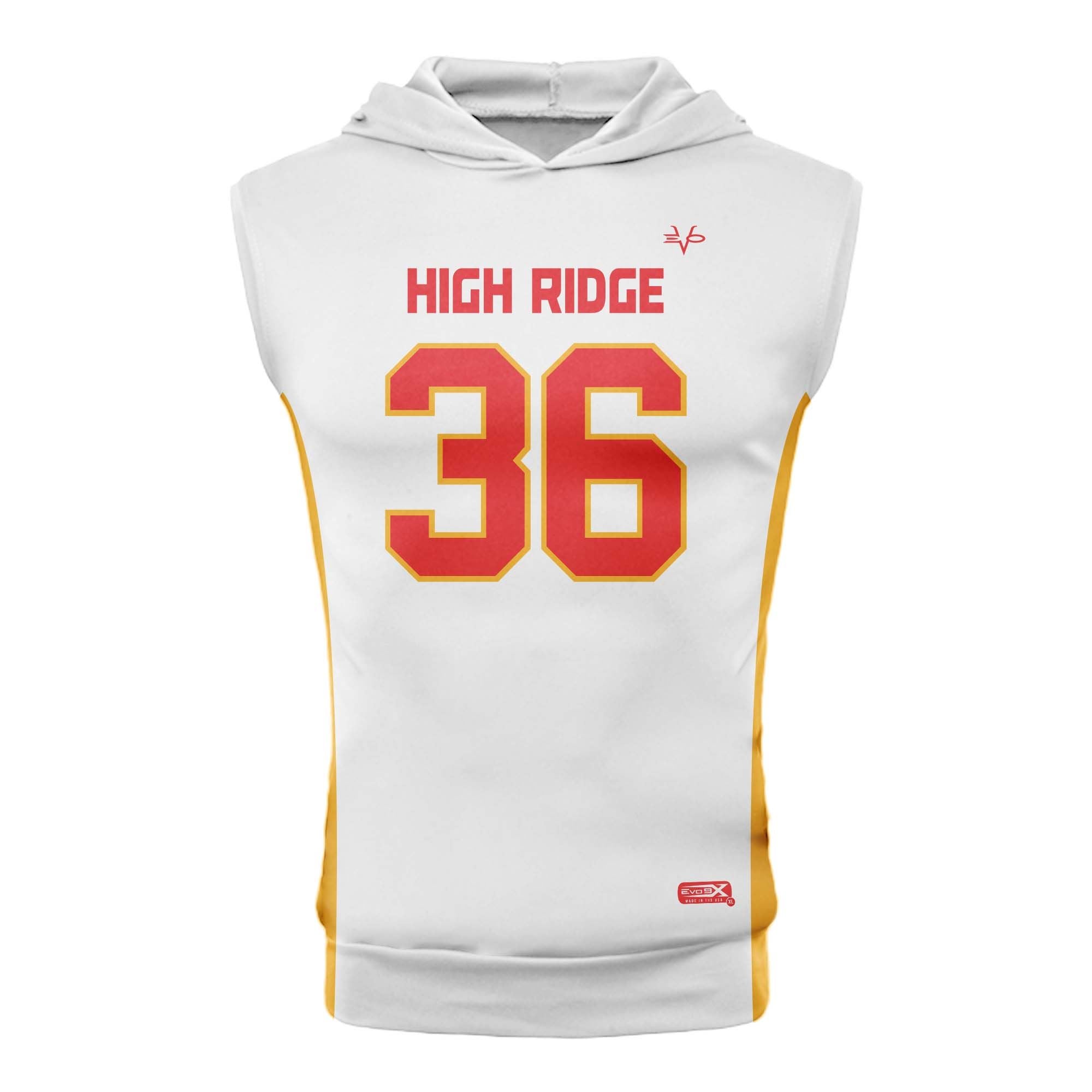 CHARGERS SLEEVELESS COMPRESSION HOODIE