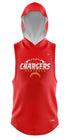 CHARGERS SLEEVELESS LOOSE FIT HOODIE