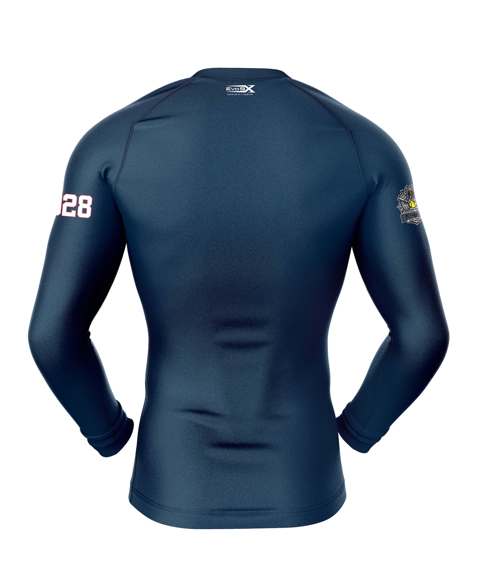 CJBW COMPRESSION CREWNECK LS - NAVY