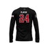 CJBW CREWNECK LS - BLACK