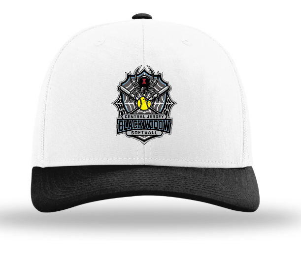 CJBW TRUCKER CAP - BLACK/WHITE