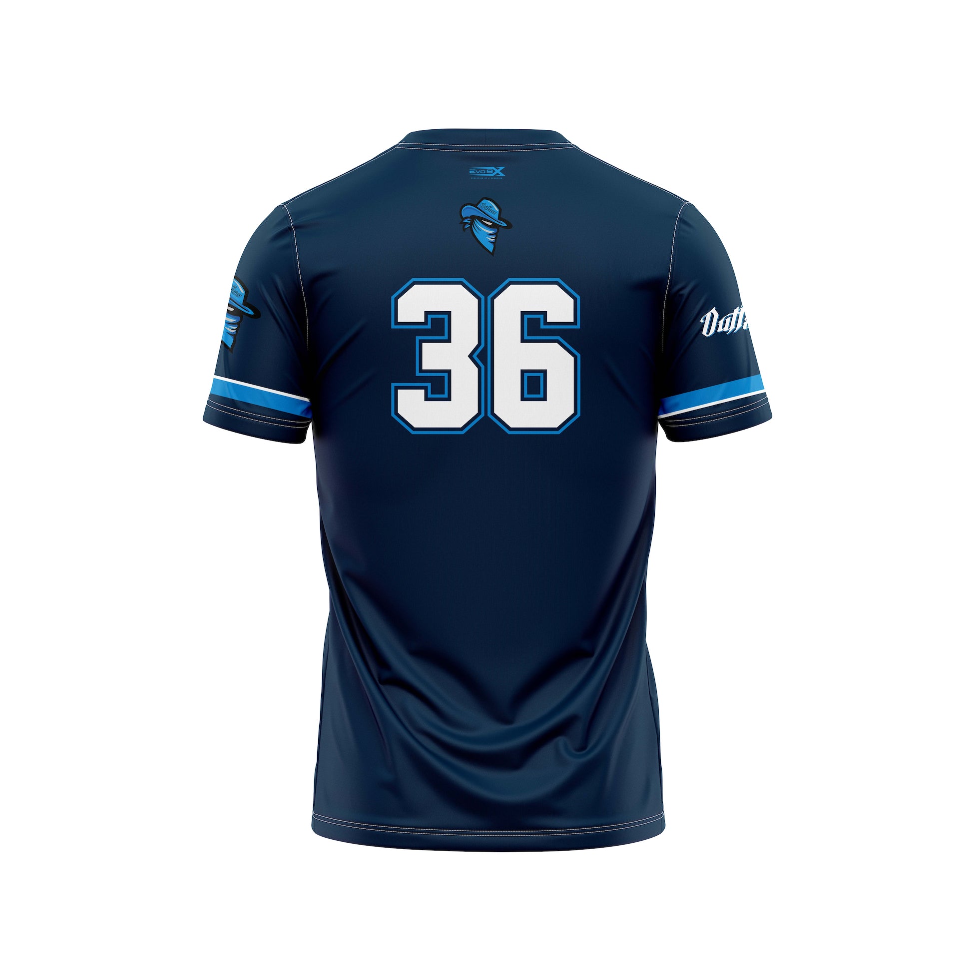 COASTAL OUTLAWS - CREW NECK SHORT SLEEVES  WITH NUMBERS