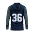 COASTAL OUTLAWS  - LS LT WEIGHT PULLOVER HOODY WITH NUMBER