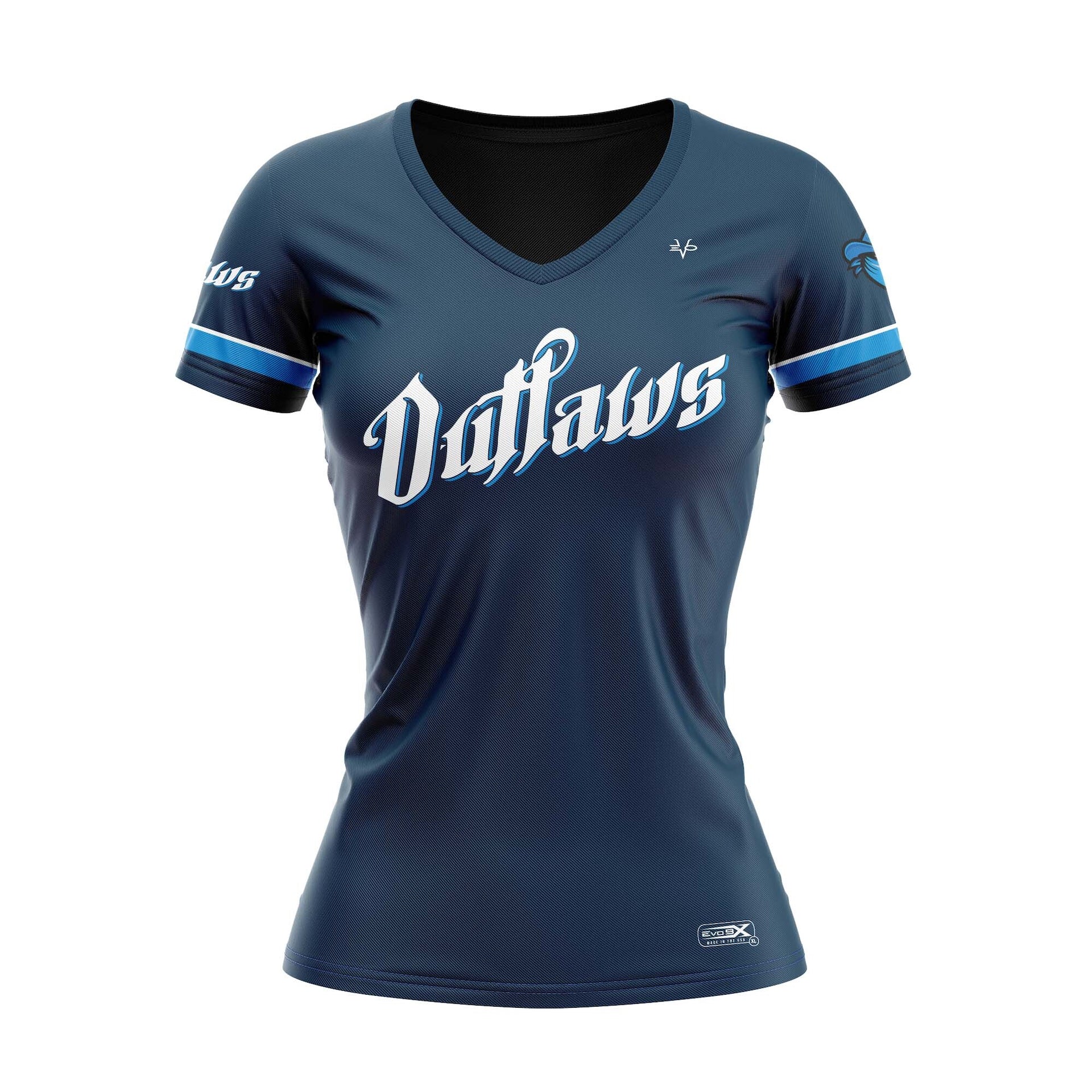 COASTAL OUTLAWS -  V NECK SHORT SLEEVES