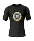 Manville Mustangs Wrestling COMPRESSION SHIRT