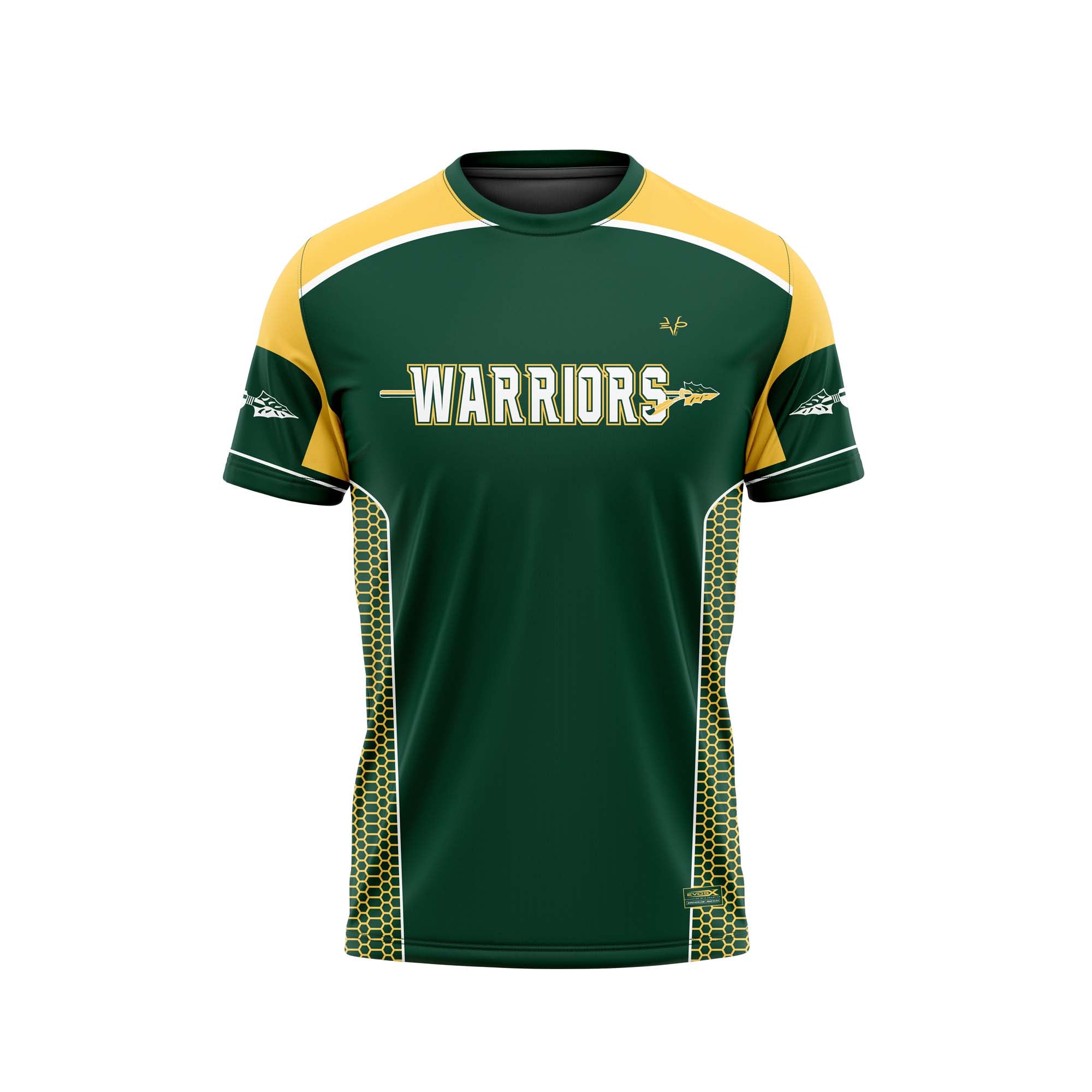 Evo9x TANTASQUA WARRIORS Football Crew Neck Jersey