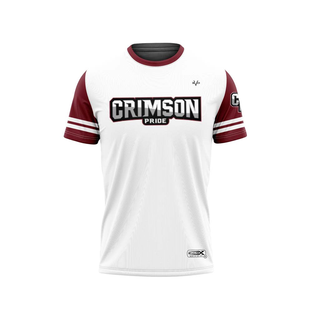 CRIMSON PRIDE Sublimated Jersey (White/Maroon)