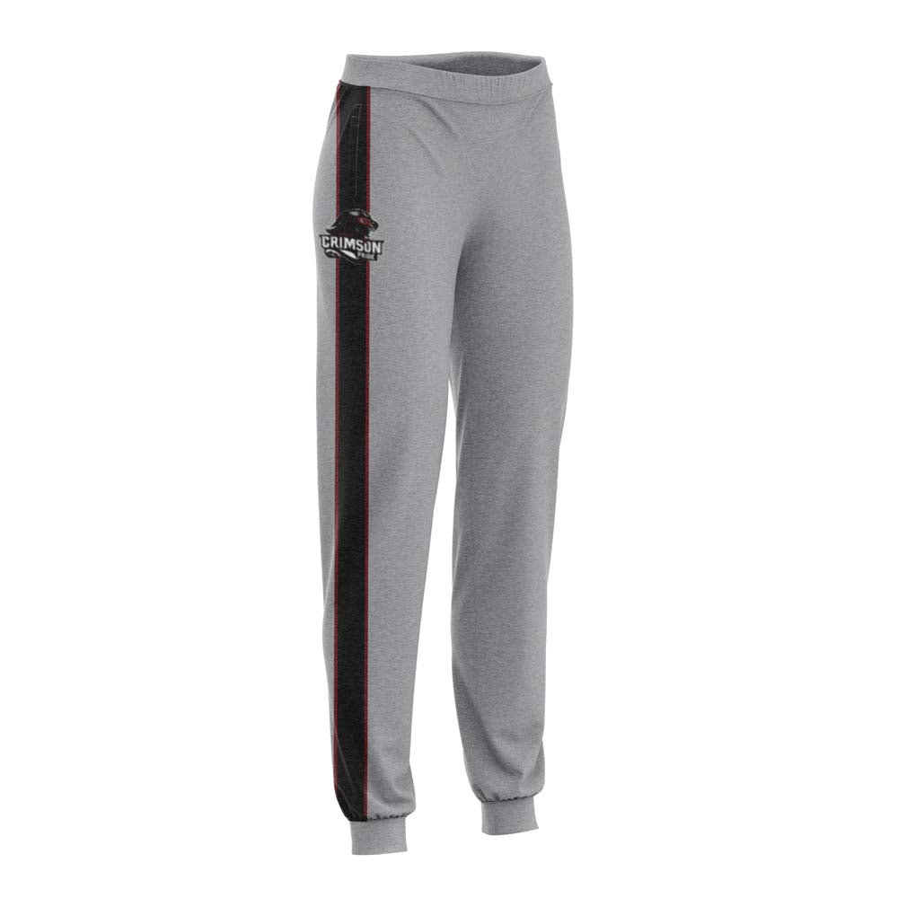 CRIMSON PRIDE Sublimated Joggers (Grey/Black)